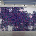 Site specific digital print installation