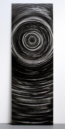 Spin, 2007 / Lenticular mounted on alu-dibon, 0.60 × 1.80 m