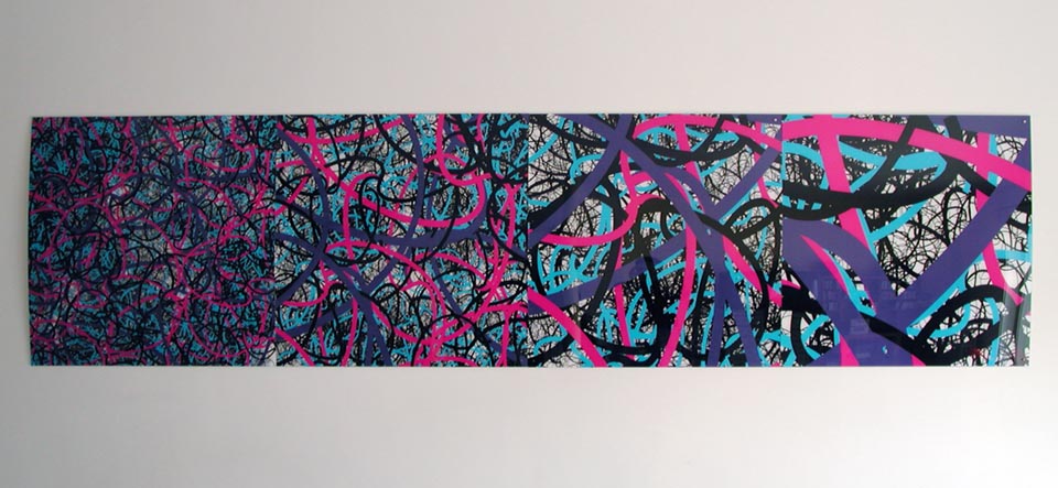 Antisana Kore I, 2001 / Pigment print mounted on diasec, 3.20 x 0.80 m total (4 panels)