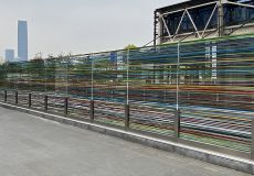 Double Connection is a permanent public artwork is composed of 2 large structures made of transparent glass, printed in random color on one face and white on the other. Based […]